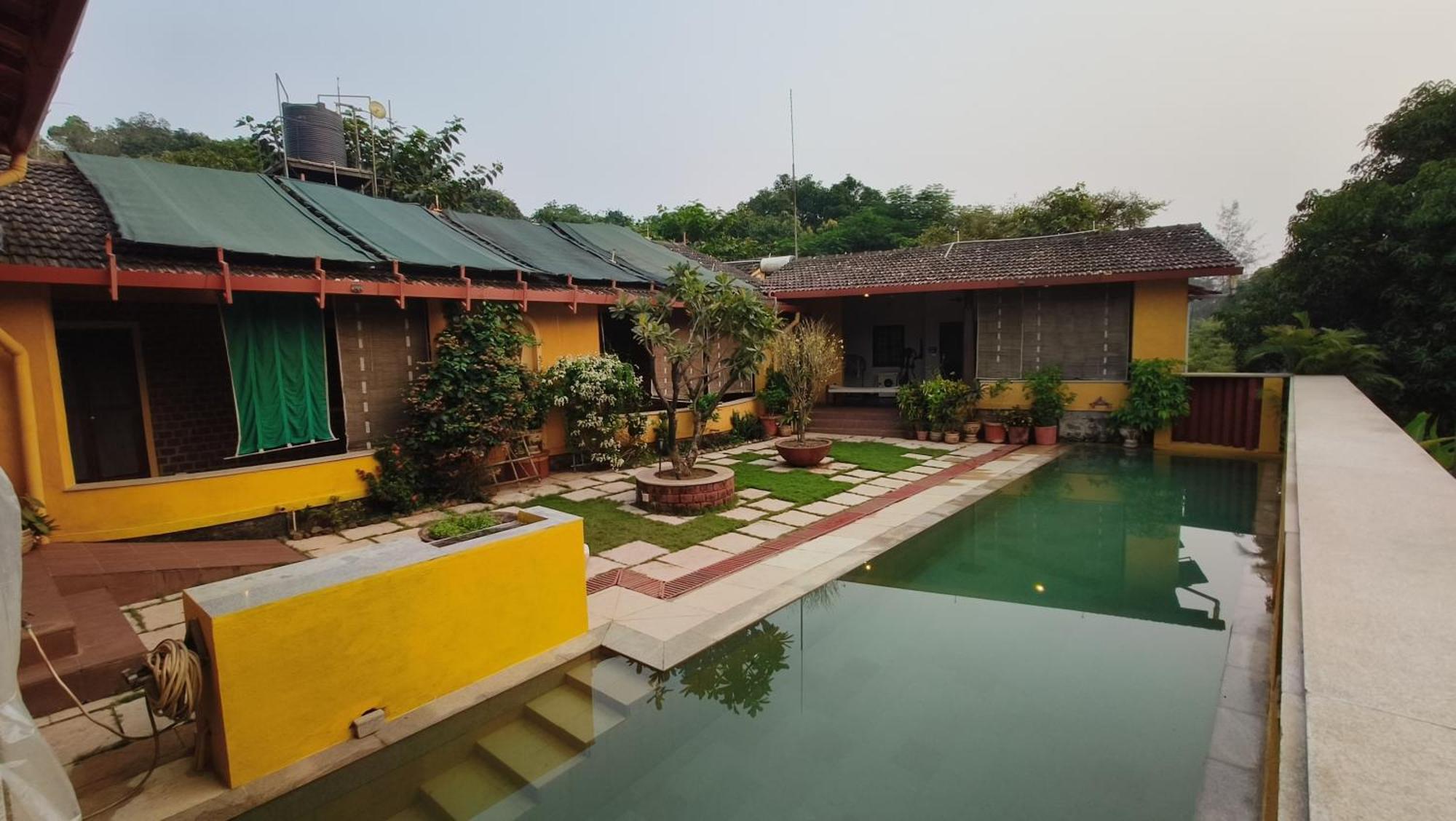 Sohana Eco Retreat Farmhouse - Karjat Chinchavli Exteriör bild
